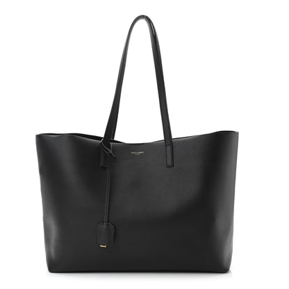 Saint Laurent Calfskin Large Shopping Tote Black 3 of 11