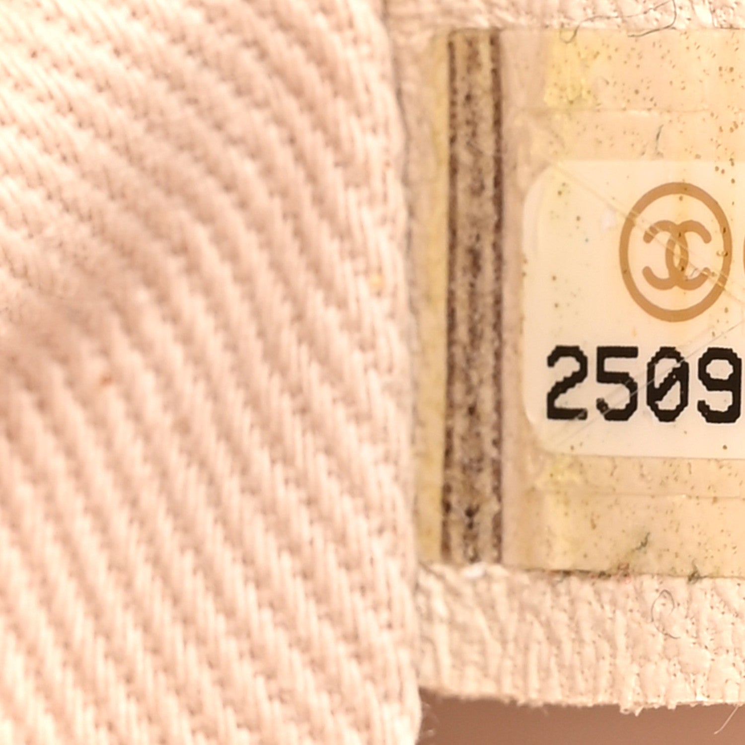 Chanel Mixed Fibers Calfskin Medium Deauville Tote Light Beige 7 of 10