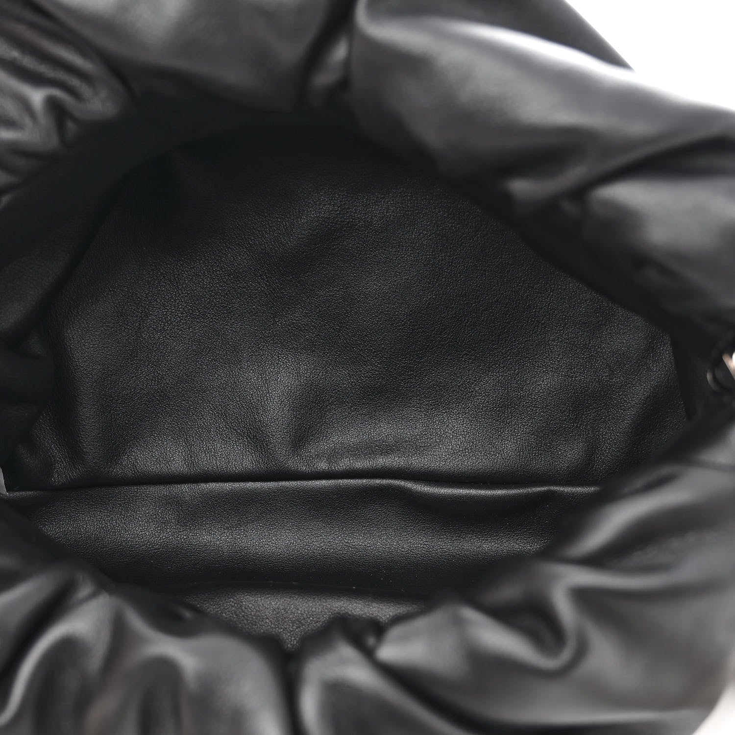 Bottega Veneta Calfskin The Pouch Chain Black 5 of 9