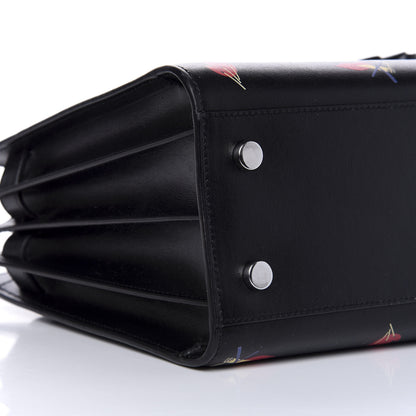 Saint Laurent Calfskin Heart Bolts Baby Sac De Jour Black 7 of 9