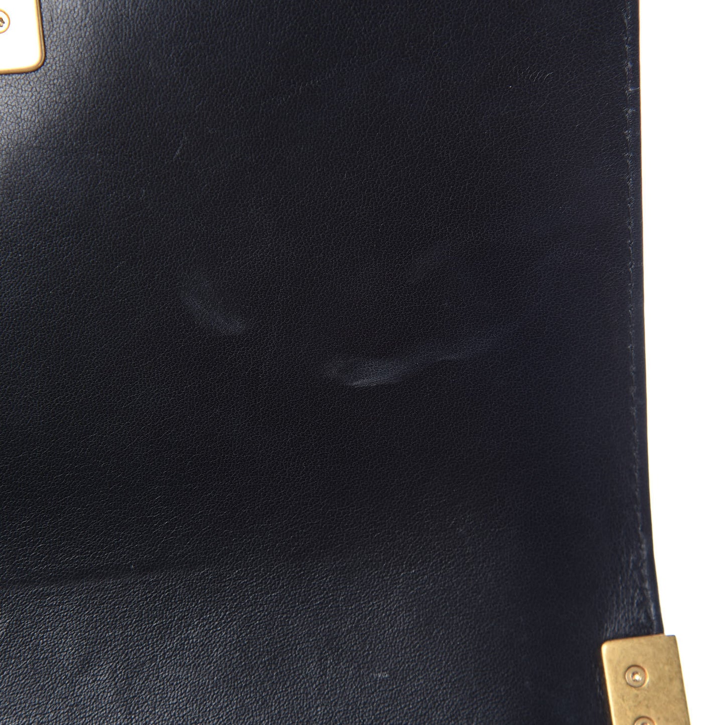 Lambskin Quilted Medium Boy Flap Red Black