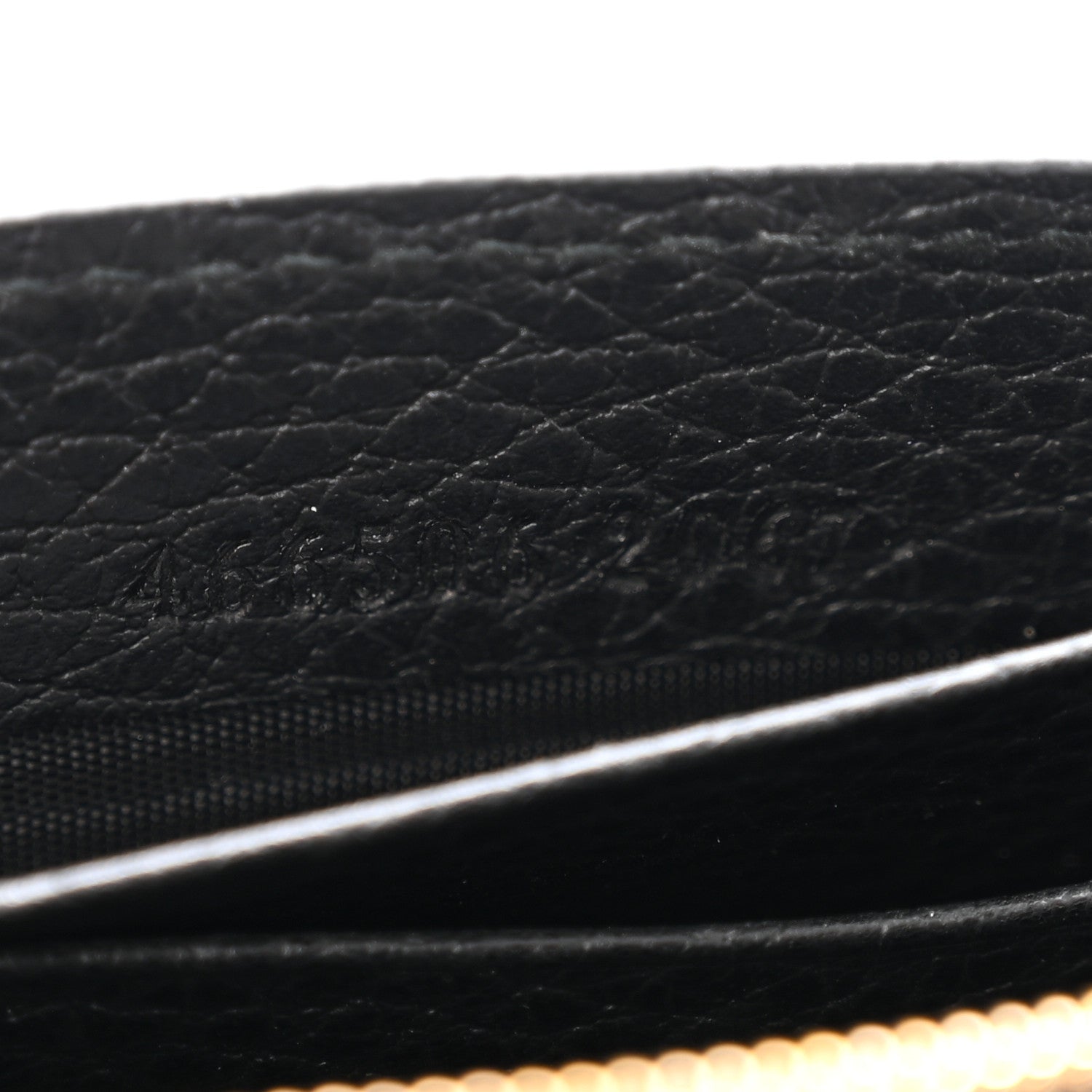 Gucci Dollar Calfskin Medium Betty Chain Wallet Black 7 of 10