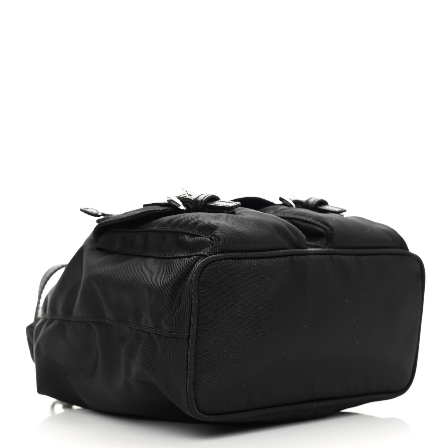 Prada Nylon Vela Mini Crossbody Backpack Black 4 of 10