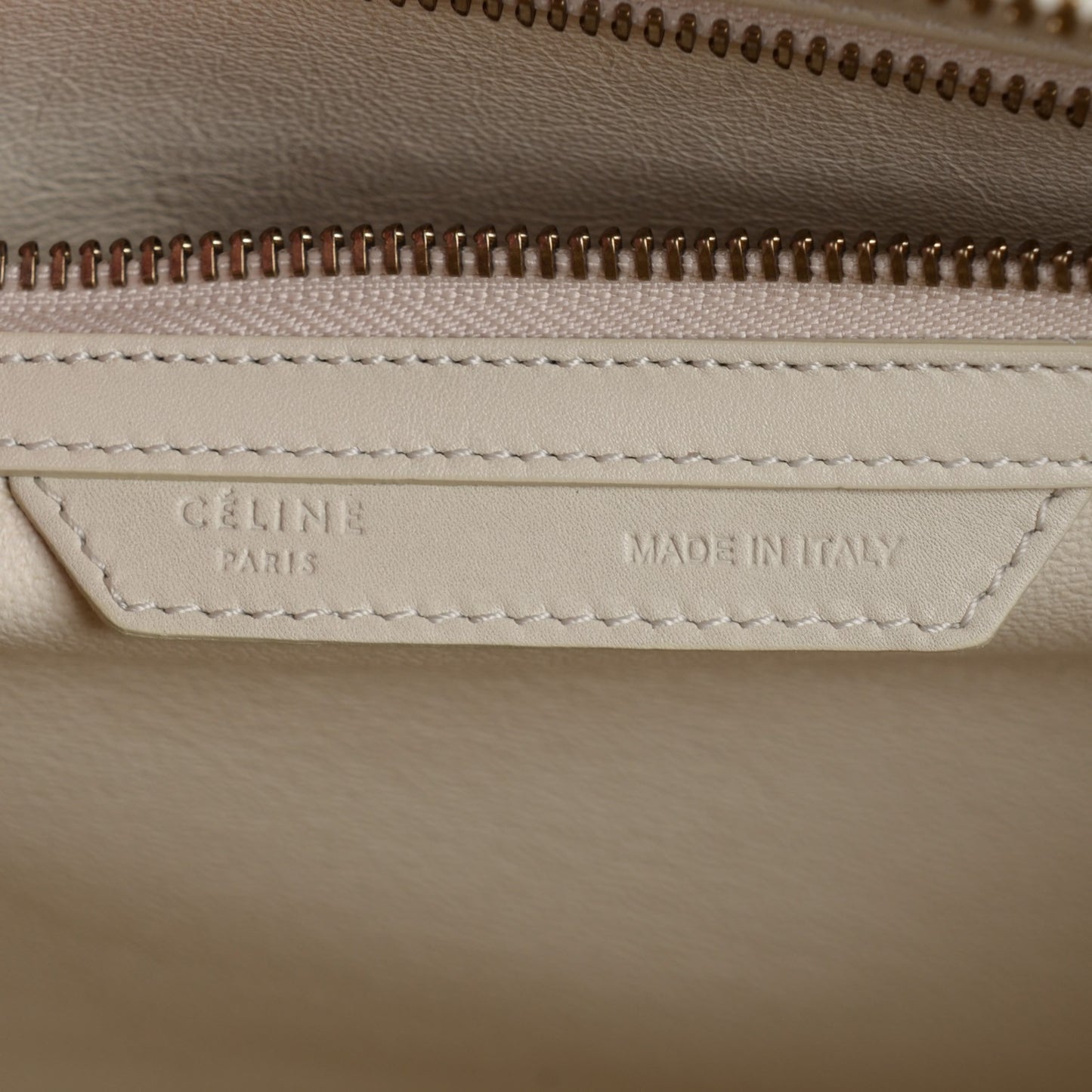 Smooth Calfskin Mini Tri-Color Luggage White
