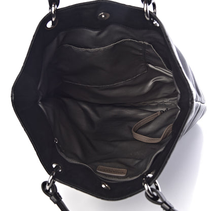 Chanel Lambskin CC Shoulder Bag Black 5 of 10