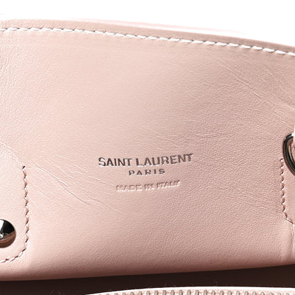 Saint Laurent Grained Calfskin Baby Sac De Jour Antique Rose 7 of 10