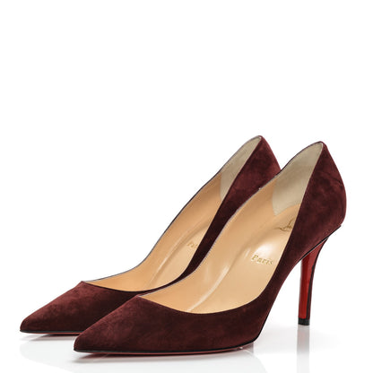Christian Louboutin Suede Apostrophy 85 Pumps 39 Orthodoxe 3 of 7