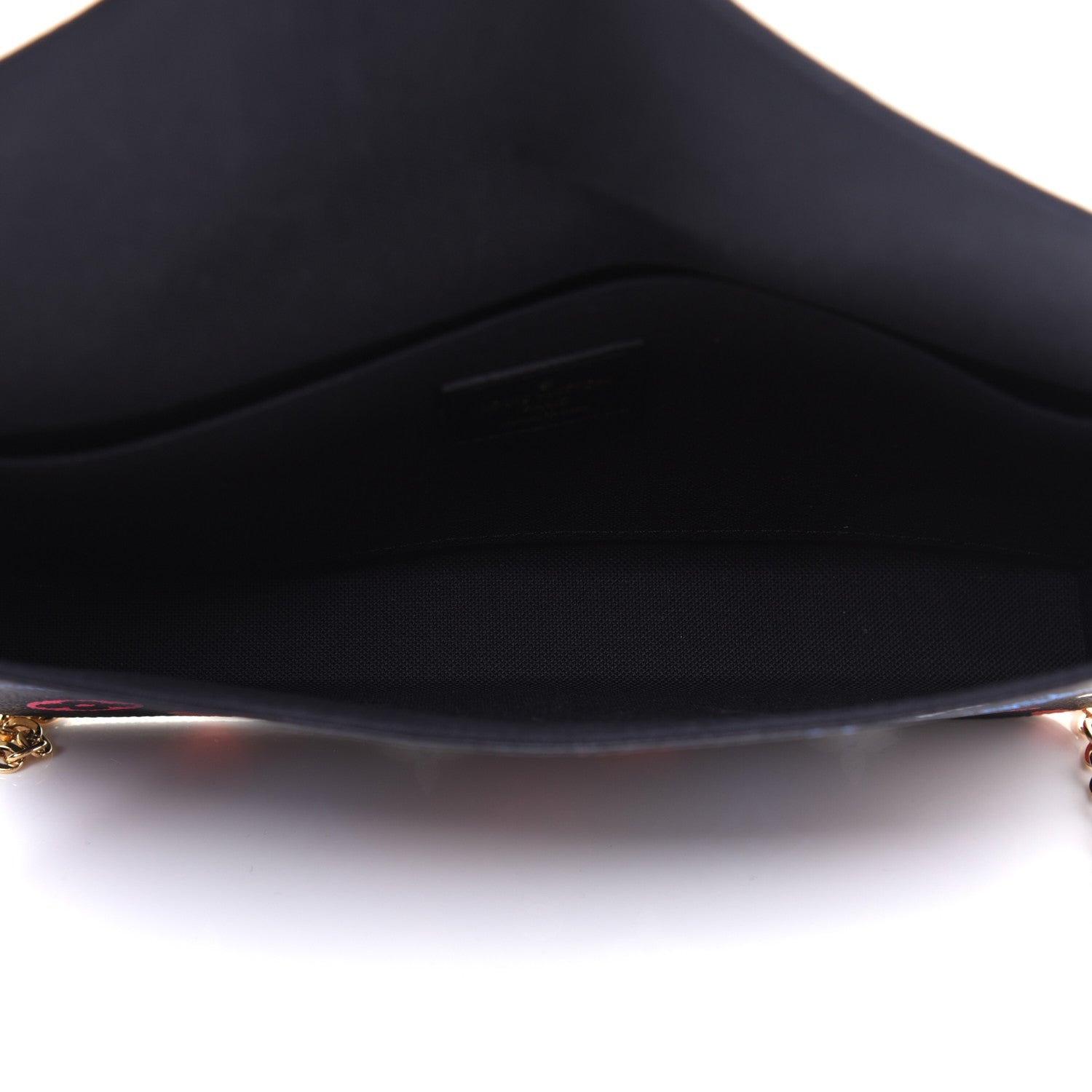 Louis Vuitton Game On Felicie Chain Wallet Black 5 of 13