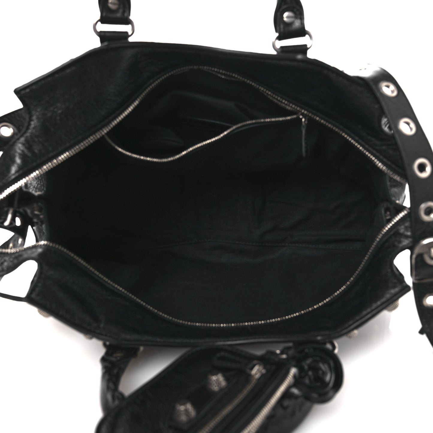 Agneau Arena Neo Cagole City Handbag Black