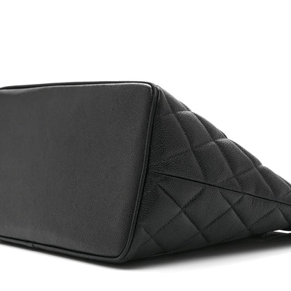Chanel Caviar Quilted Medallion Tote Black 10 of 10
