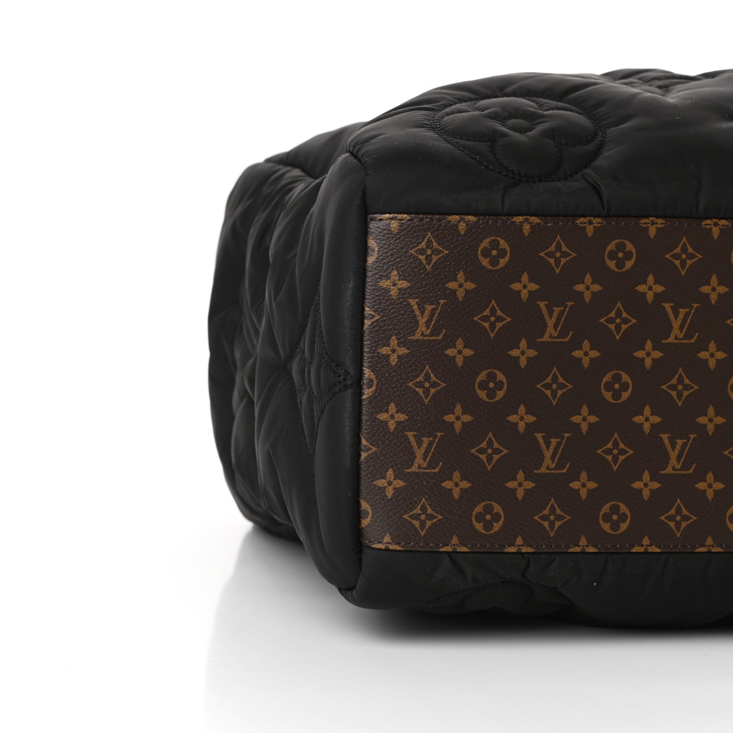 Econyl Monogram Pillow Giant Onthego GM Black