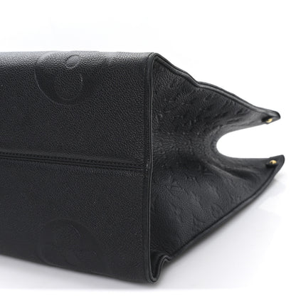 Louis Vuitton Empreinte Monogram Giant Onthego GM Black 9 of 10