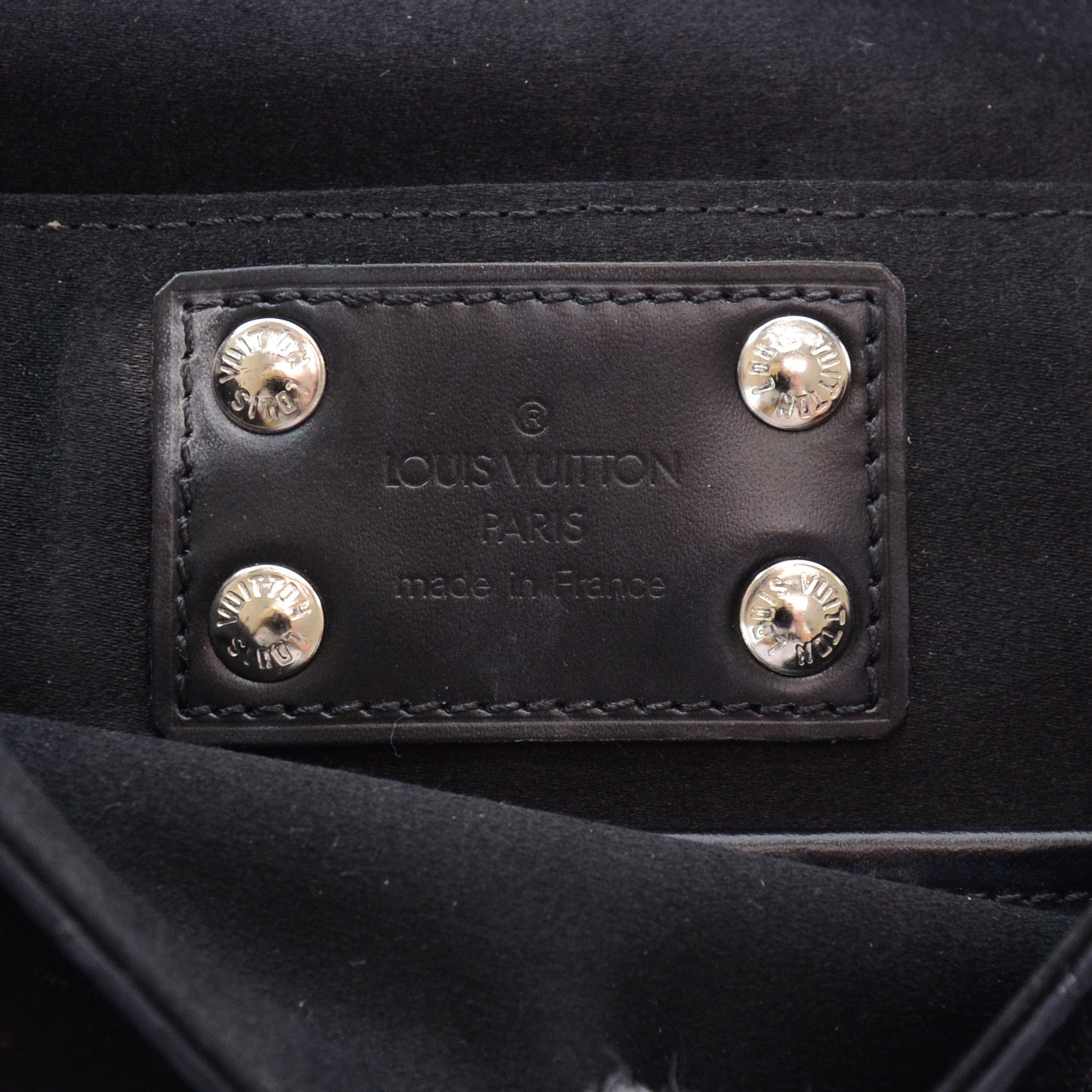Louis Vuitton Satin Mini Monogram Conte De Fees Patchwork Musette Black 5 of 7