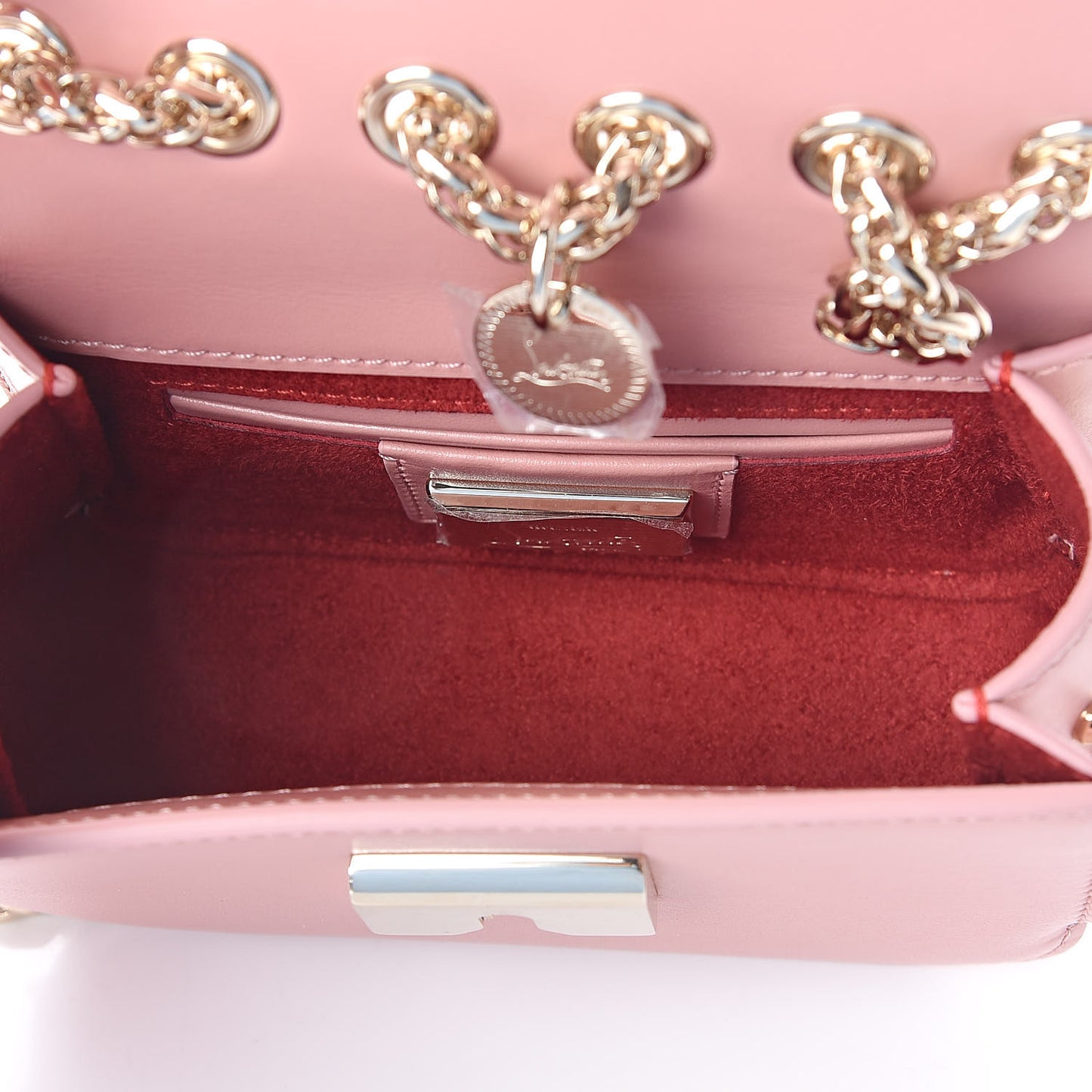 Calfskin Spikes Mini Sweety Charity NV Crossbody Bag Ronsard