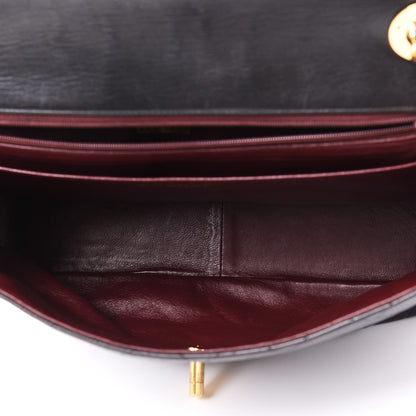 Chanel Lambskin Quilted Jumbo Single Flap Black 4 of 9