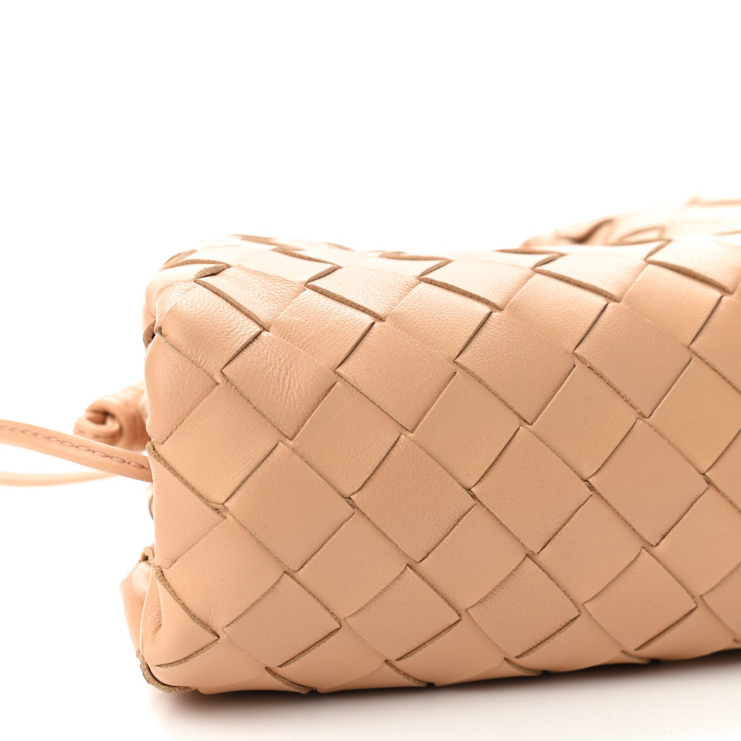 Nappa Intrecciato The Mini Pouch Almond