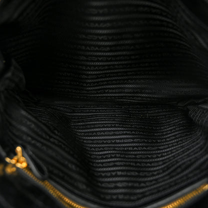 Prada Glace Calf Tote Black 6 of 12