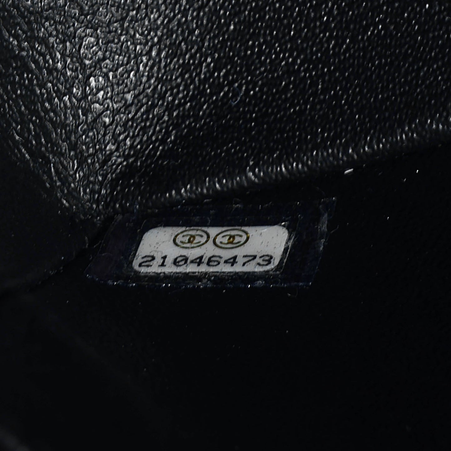 Lambskin Chevron Quilted Mini Rectangular Flap So Black