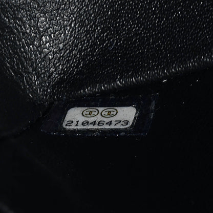 Chanel Lambskin Chevron Quilted Mini Rectangular Flap So Black 9 of 9