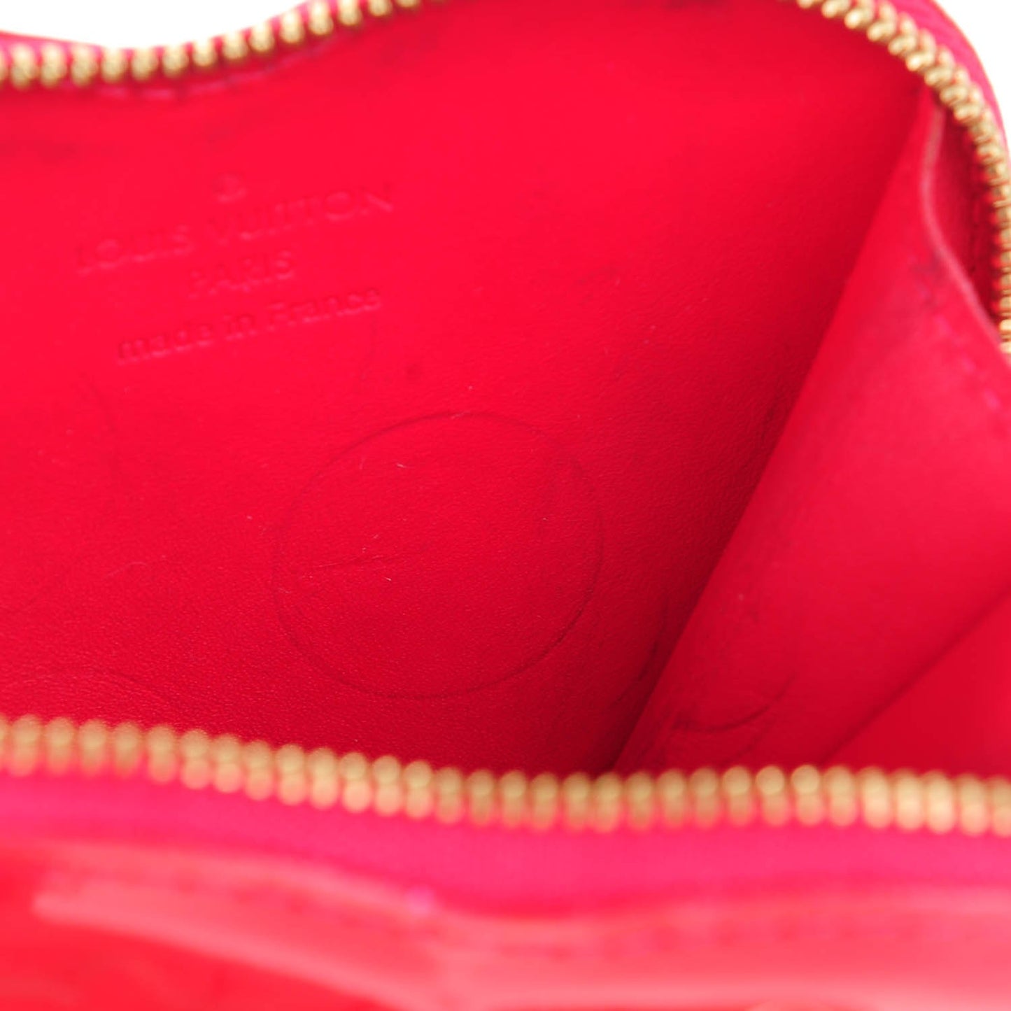 Vernis Heart Coin Purse Rose Pop