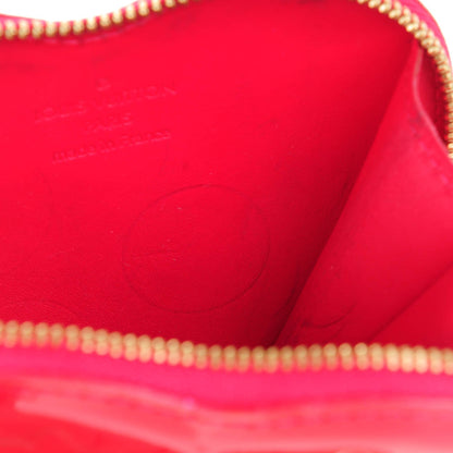 Louis Vuitton Vernis Heart Coin Purse Rose Pop 7 of 8