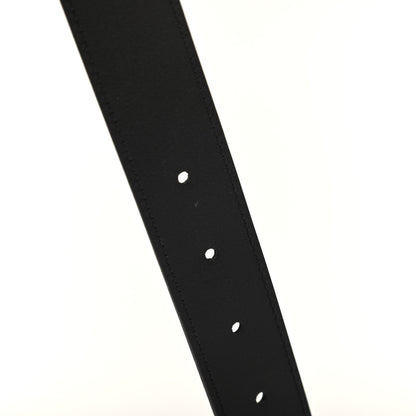 Gucci Calfskin Double G 30mm Belt 80 32 Black 5 of 6