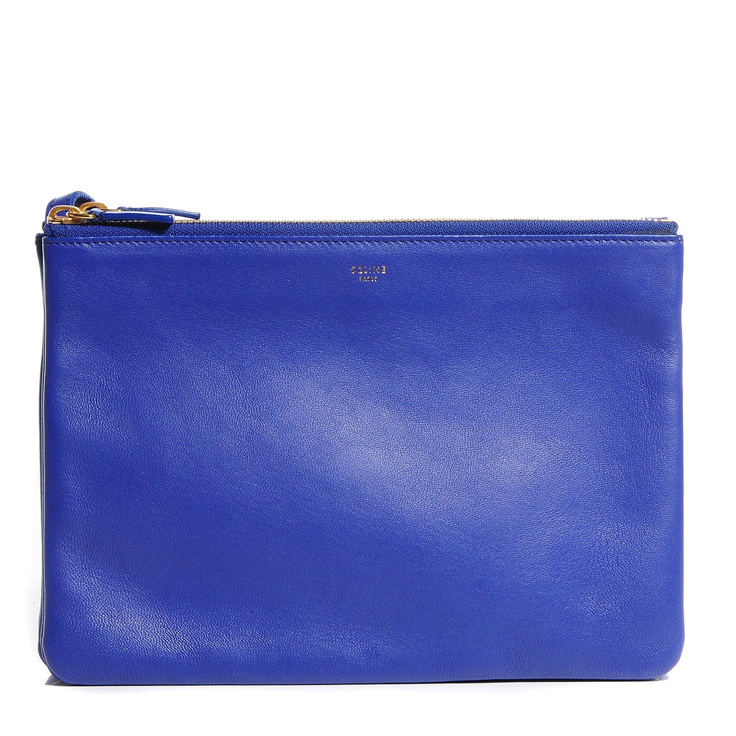 Lambskin Small Trio Crossbody Bag Violet Blue