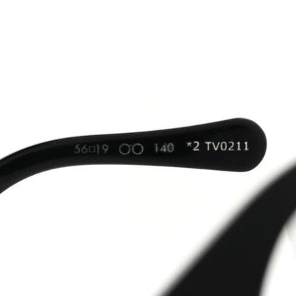 Louis Vuitton Acetate My Fair Lady Sunglasses Z0902W Black 8 of 10
