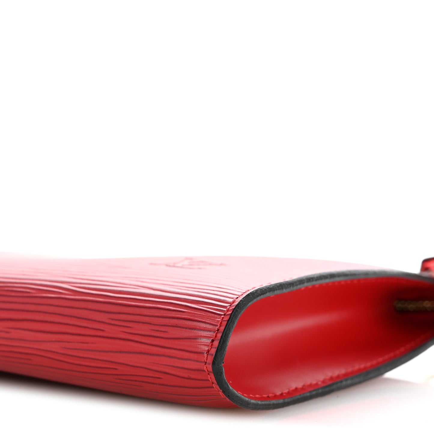 Epi Pochette Accessories 24 Castillan Red