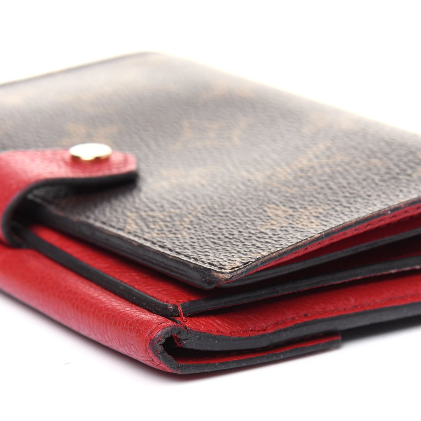 Monogram Pallas Compact Wallet Cherry