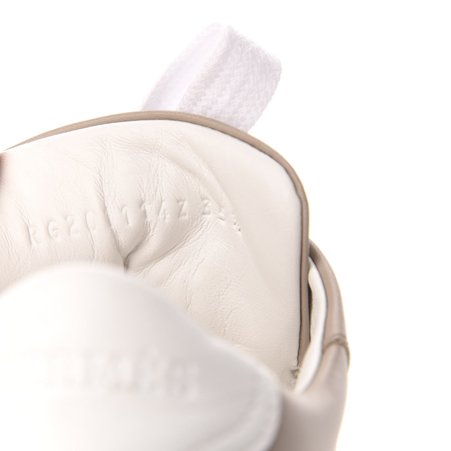 Hermes Calfskin Womens Advantage Sneakers 35.5 Beige Rose 8 of 9