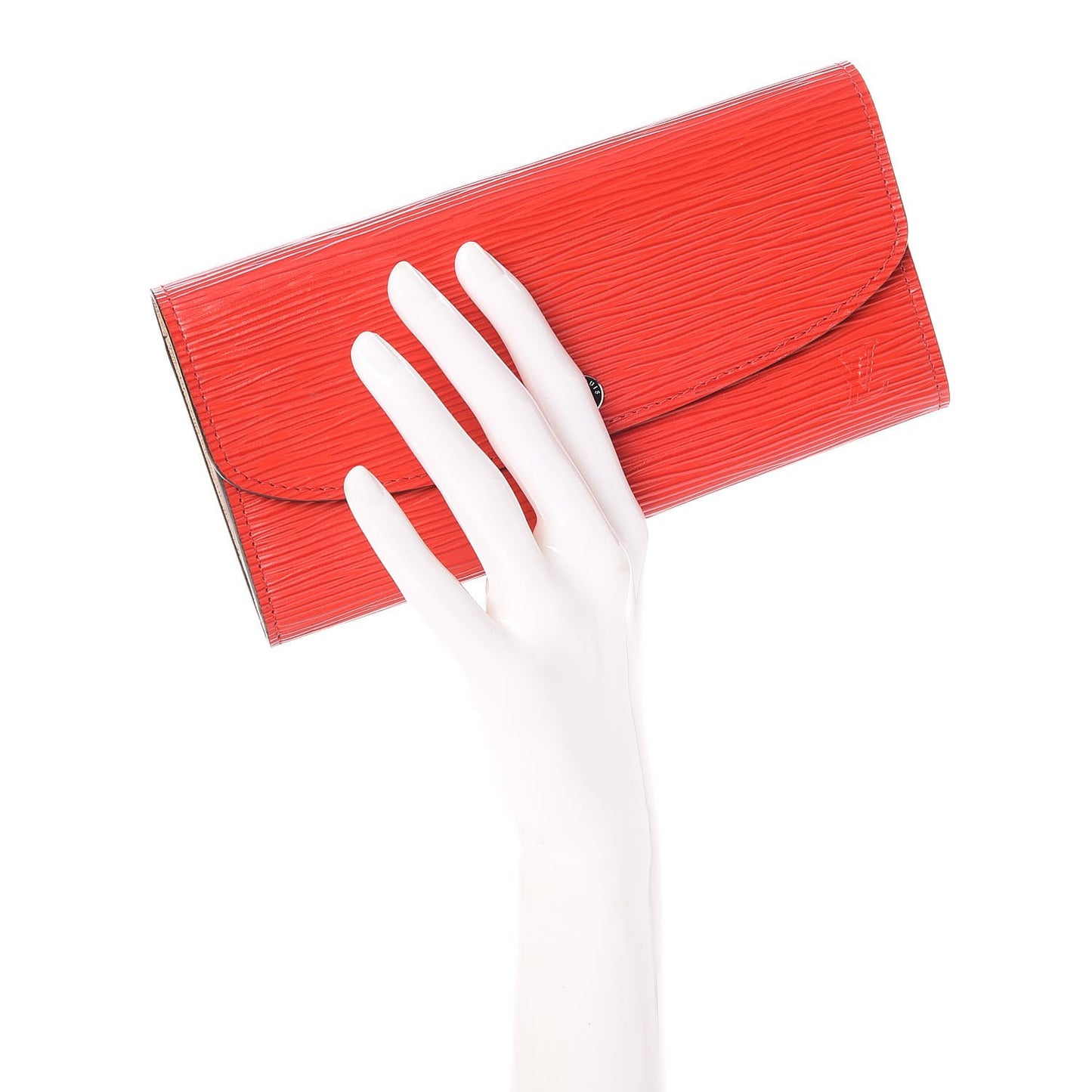 Epi Emilie Wallet Coquelicot