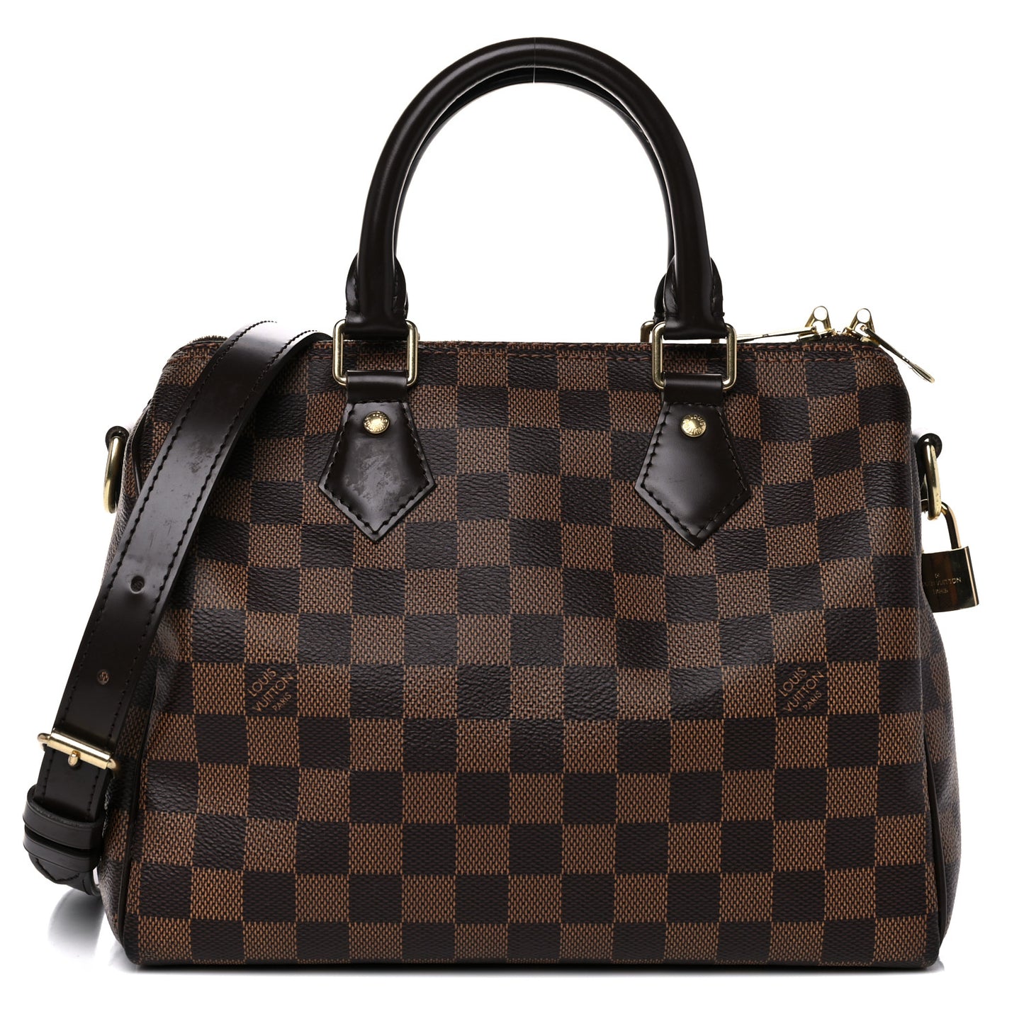 Damier Ebene Speedy Bandouliere 25