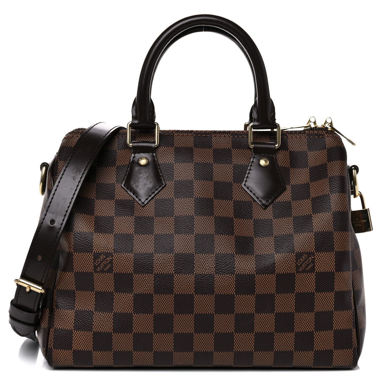 Louis Vuitton Damier Ebene Speedy Bandouliere 25 1 of 18
