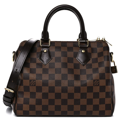 Louis Vuitton Damier Ebene Speedy Bandouliere 25 1 of 18