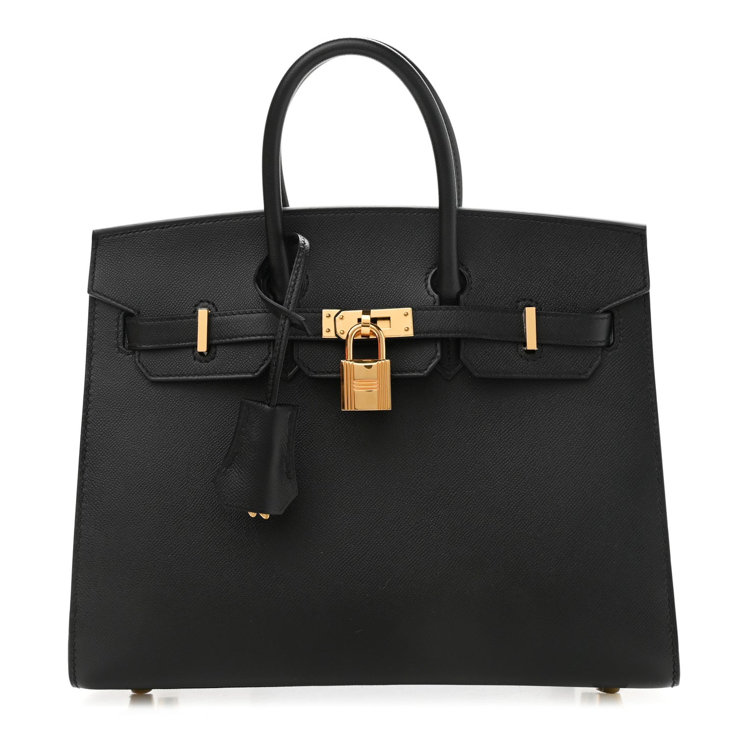Epsom Birkin Sellier 25 Black