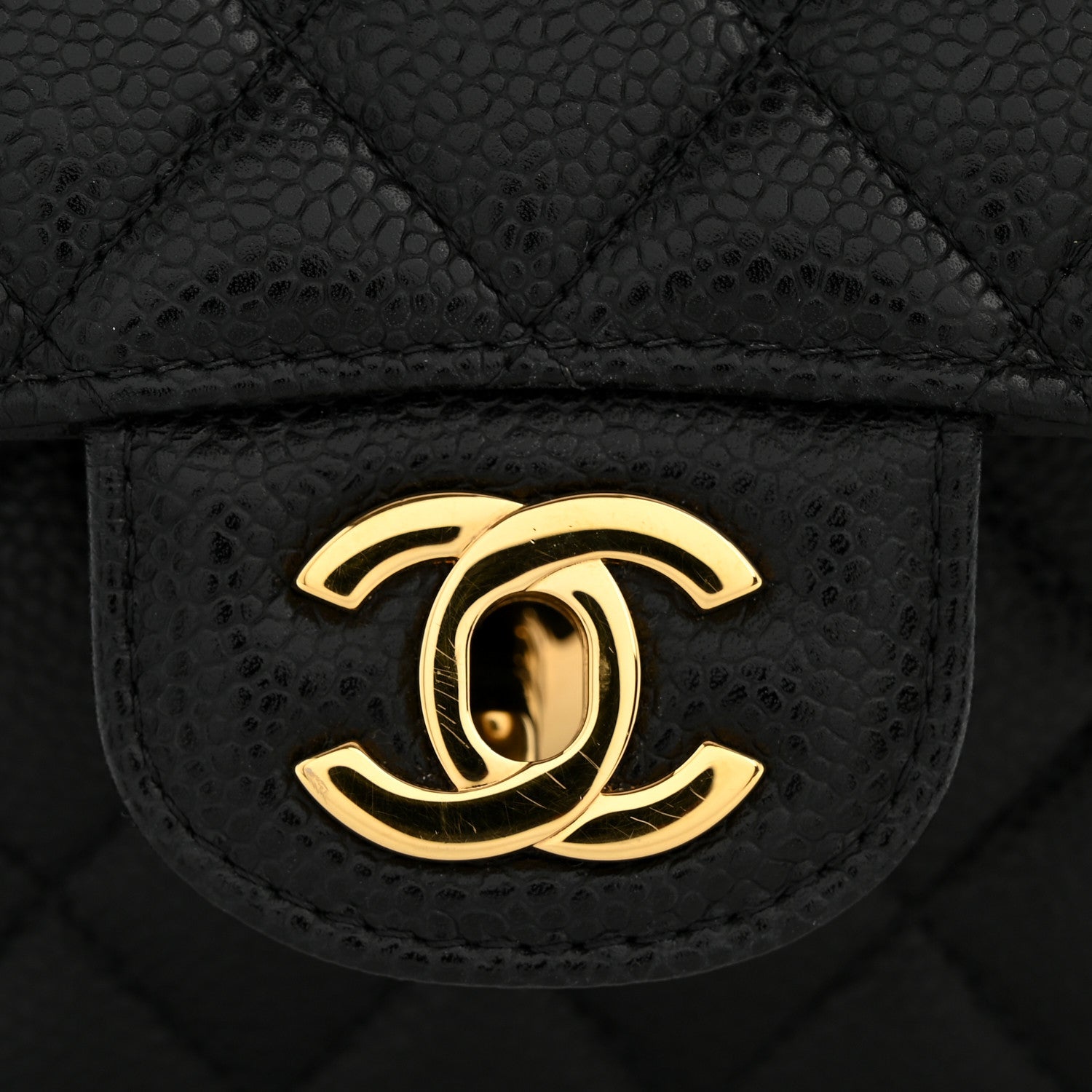 Chanel Caviar Quilted Small Double Flap Black 12 of 12