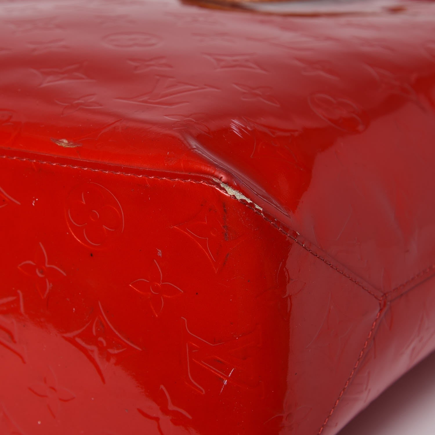 Louis Vuitton Vernis Reade MM Rouge 17 of 29