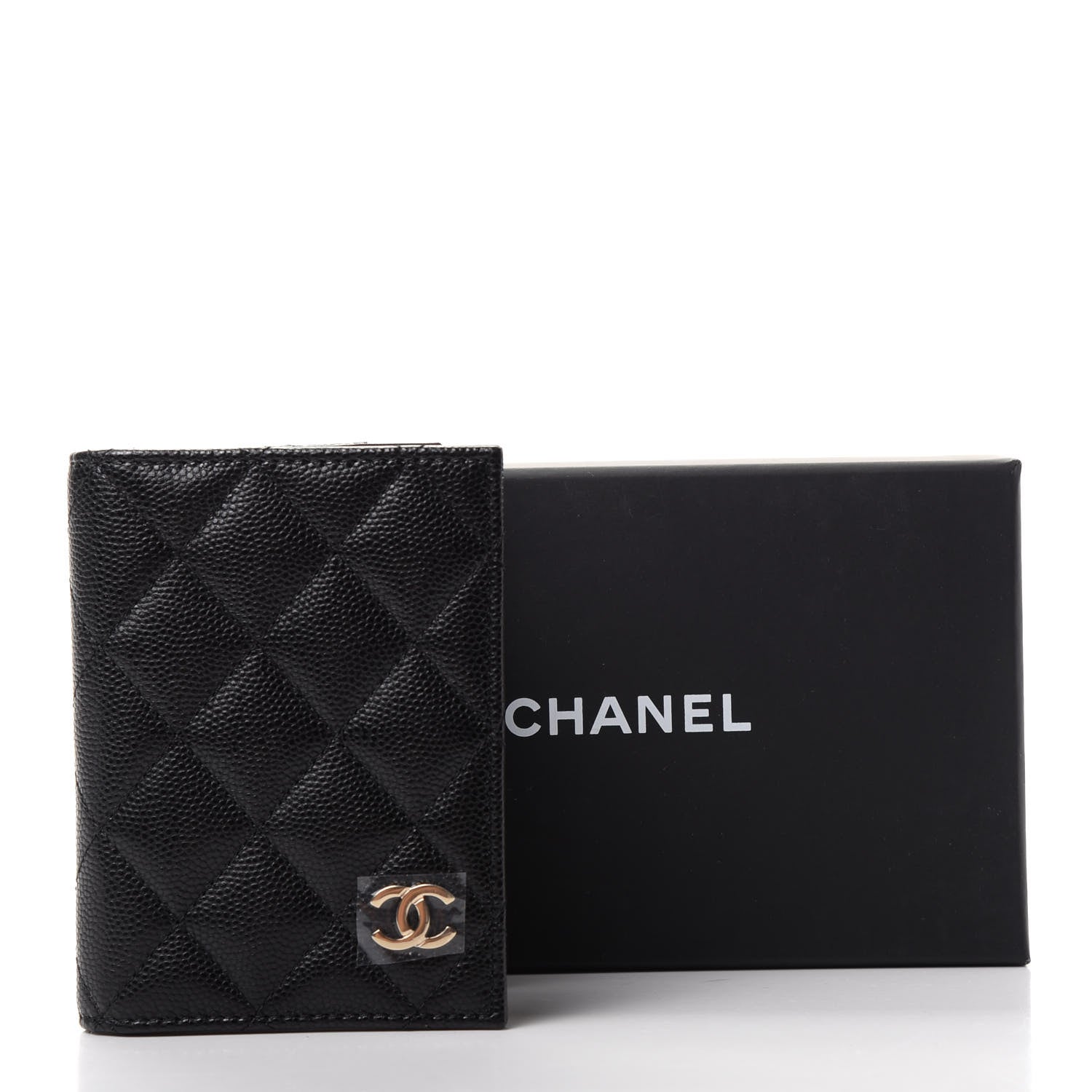 Chanel Caviar Quilted Card Holder Wallet Black 7 of 7