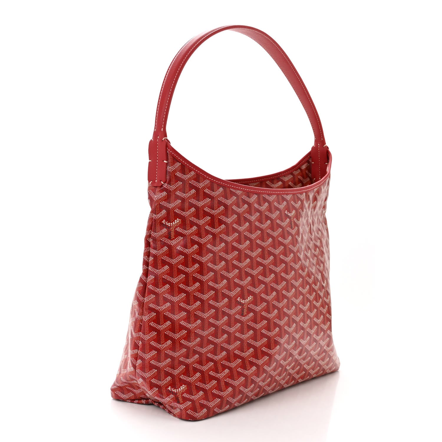 Goyard Goyardine Boheme Hobo Red 4 of 11