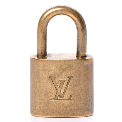 Louis Vuitton Brass Lock and Key Set #317 3 of 6