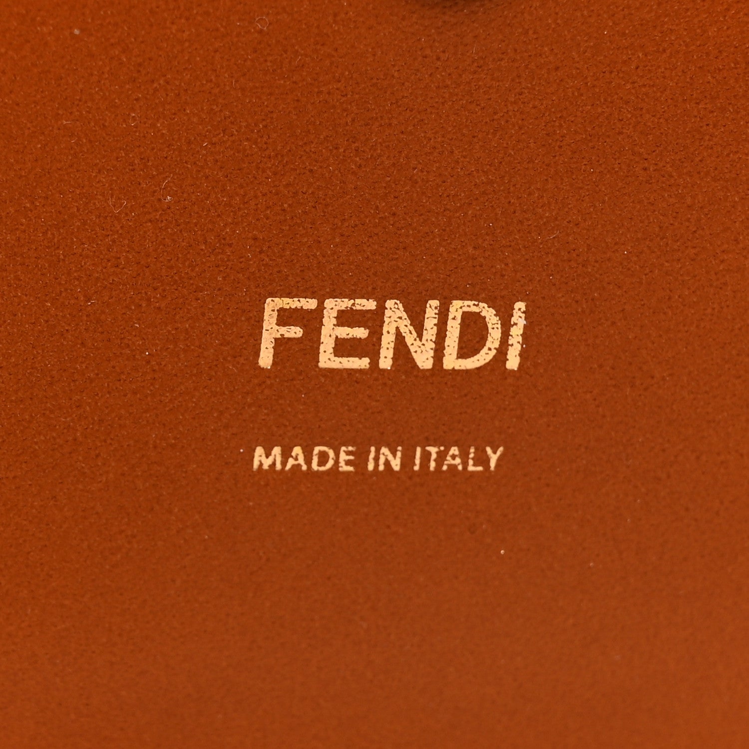 Fendi Canvas Cuoio Agata FF Ajour Embroidered Baguette Grezzo Cuoio 6 of 10
