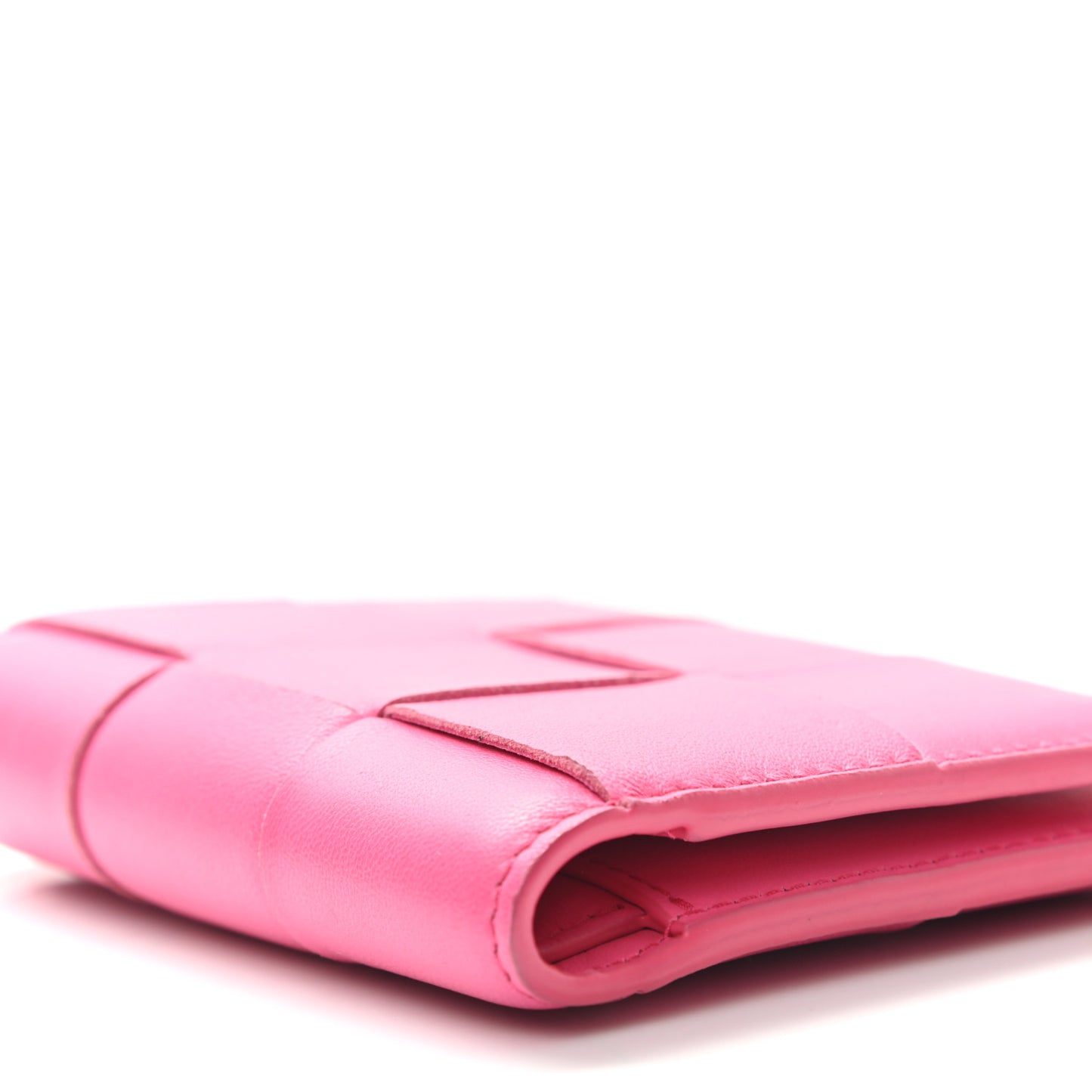 Lambskin Intrecciato Wallet Bon Bon