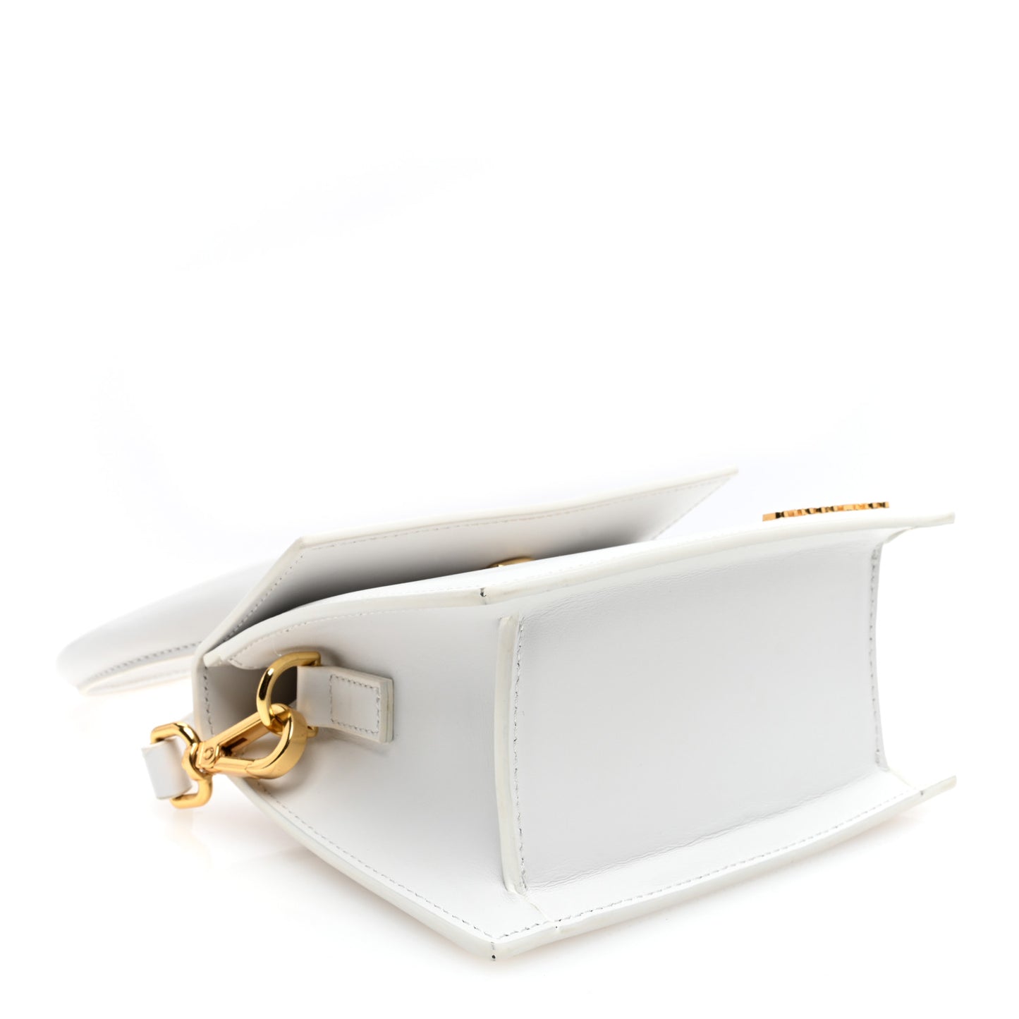 Smooth Calfskin Le Chiquito Moyen White