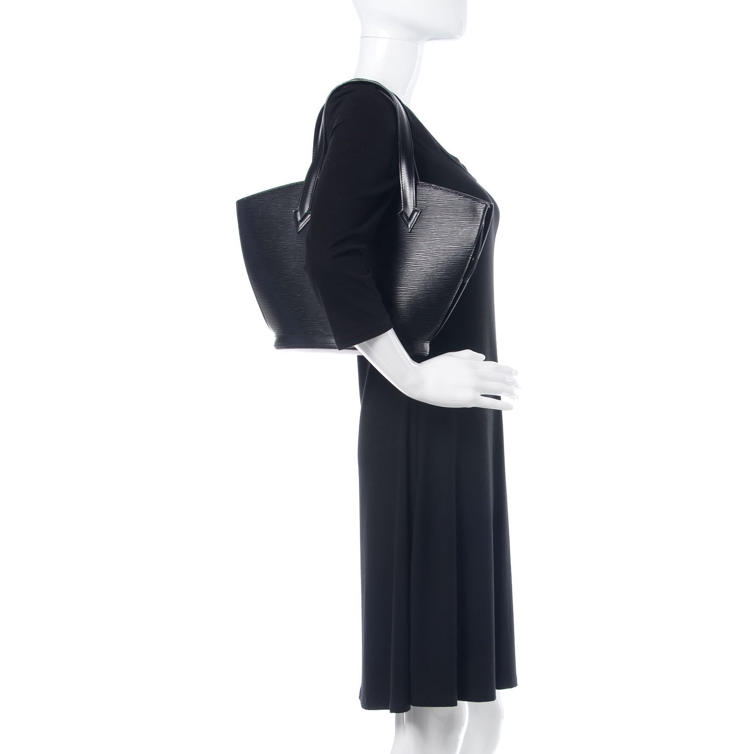 Louis Vuitton Epi Saint Jacques PM Black 2 of 8