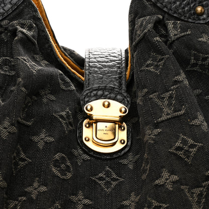 Louis Vuitton Denim Mahina XL Black 7 of 9