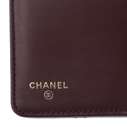 Chanel Caviar Quilted Yen Wallet Black 6 of 8