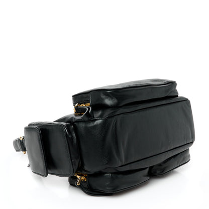 Miu Miu Nappa Multi Pocket Hobo Black 4 of 10