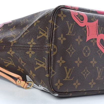 Louis Vuitton Monogram Bay Neverfull MM Rose Ballerine Poppy 11 of 13