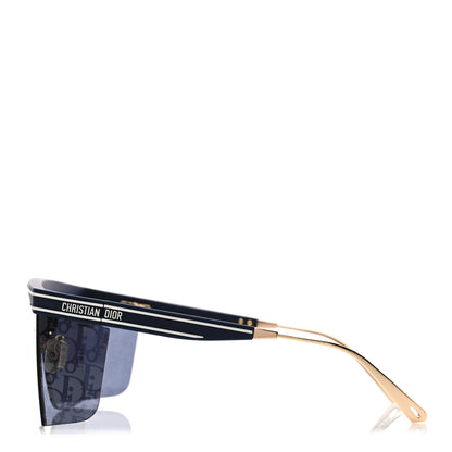Christian Dior Oblique Diorclub M1U Mask Sunglasses Blue 4 of 8